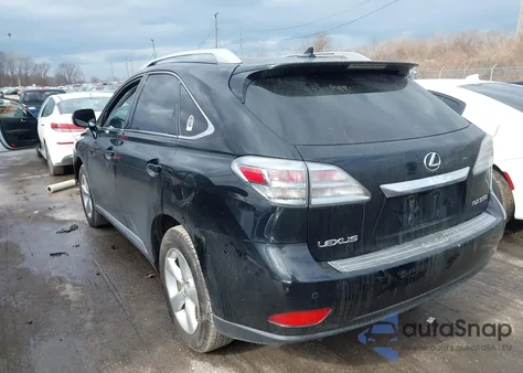 2010 Lexus Rx 350 z USA, uszkodzony, nr VIN 2T2BK1BA9AC005473